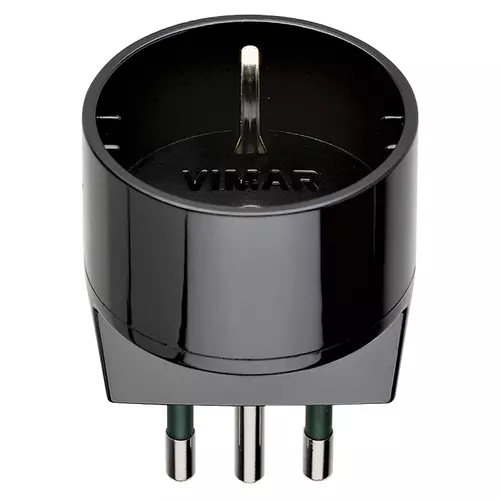 Vimar - 00302 - Adaptateur S11+P30 noir