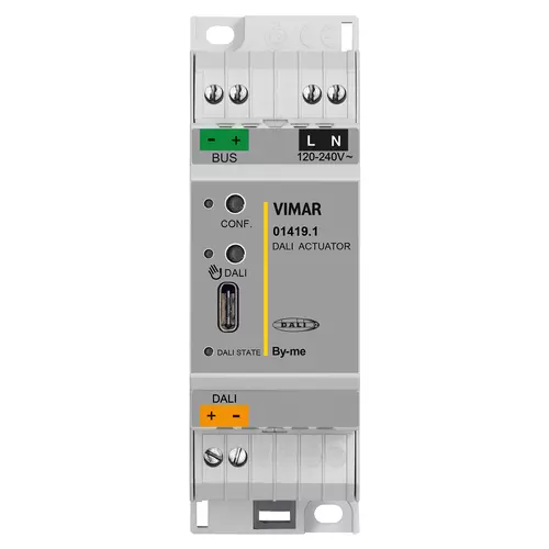 Vimar - 01419.1 - Gateway By-me/DALI-2 64 canales/16grupos