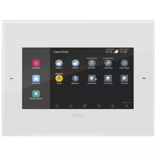 Vimar - 01422.B - IP 7˝ touch screen PoE white