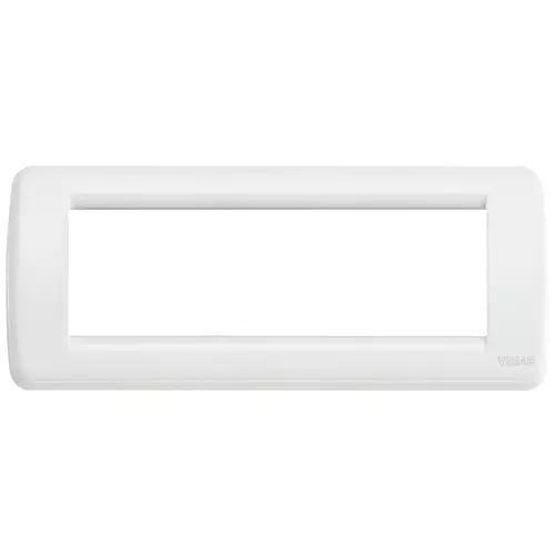 Vimar - 16756.01 - Rondò plate 6M metal white