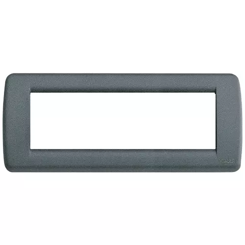 Vimar - 16756.46 - Rondò plate 6M metal slate grey