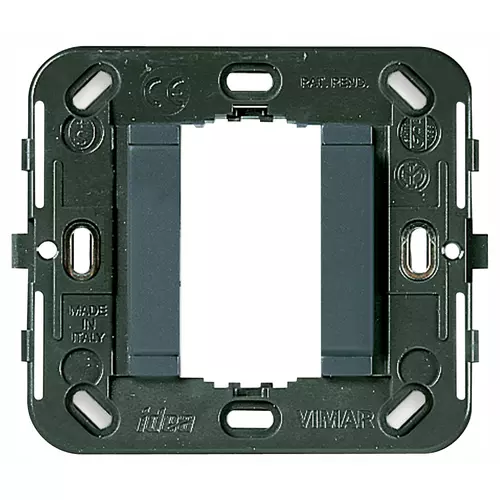 Vimar - 17086 - Frame 1M smooth no/screws ø60/56x56mm g