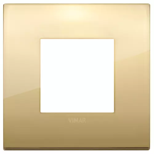 Vimar - 19642.07 - Classic plate 2M metal gold