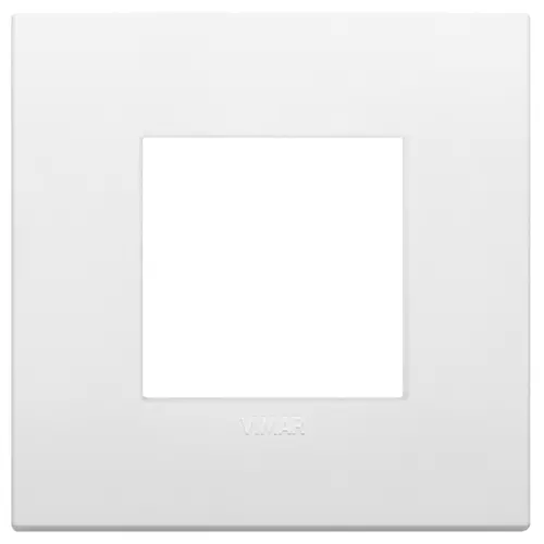 Vimar - 19642.74 - Classic plate 2M technopolymer white