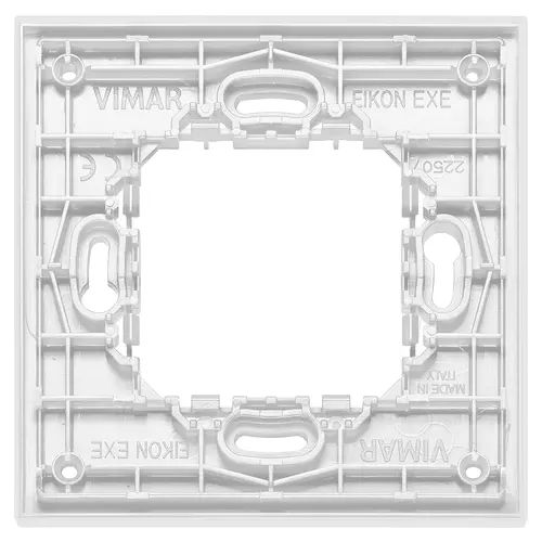 Vimar - 22507.B - Supporto radio placca 2M bianco