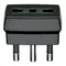 Vimar - 00300 - S17 adaptor +P17/11 outlet black