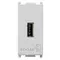 Vimar - 14292.SL - Unidad alimentación USB 5V 1,5A 1MSilver