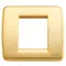 Vimar - 17093.33 - Rondò plate 1-2M metal matt gold