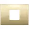 Vimar - 19652.07 - Classic plate 2centrM metal gold