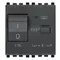 Vimar - 20411.16.6 - Interruptor MT Dif. 1P+N C16 6mA gris