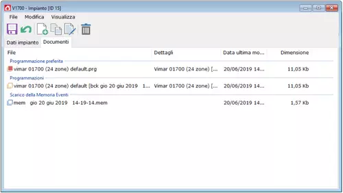 By Alarm Manager Vimar It