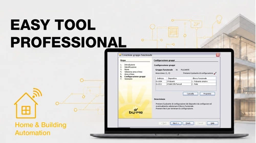EasyTool Professional - software per la gestione dei sistemi by-me