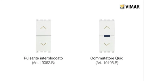 Vimar Quid Tutorial Controllo Tapparelle Installazione Comando C