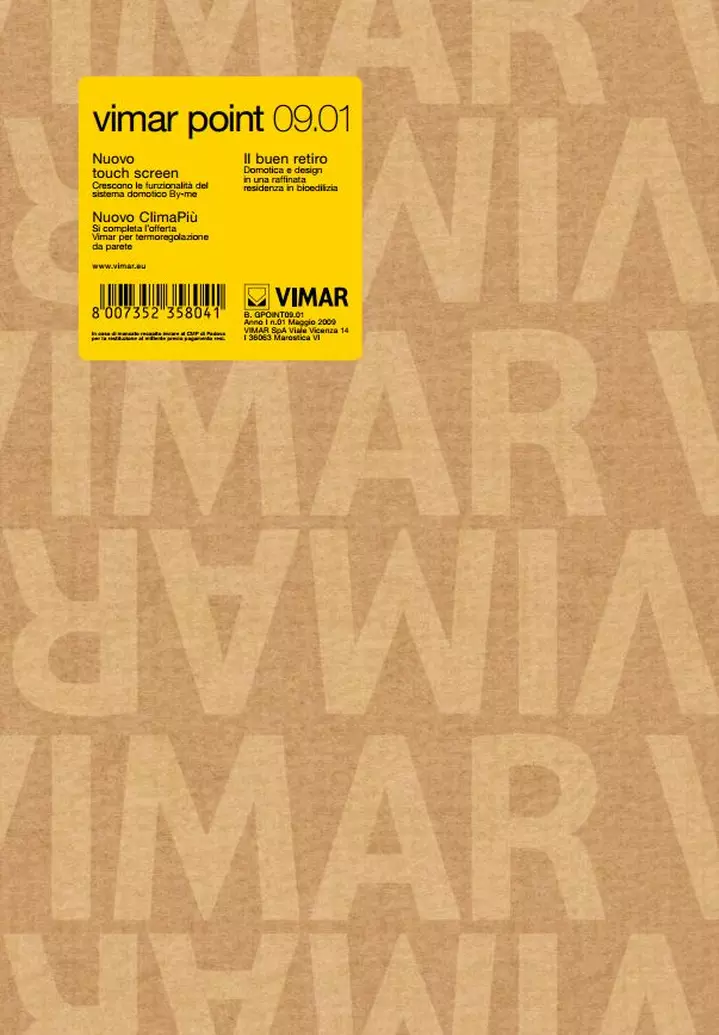 vimar point copertina