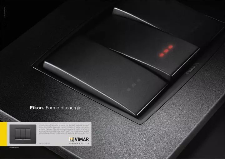 Eikon nera Architettura Doppia