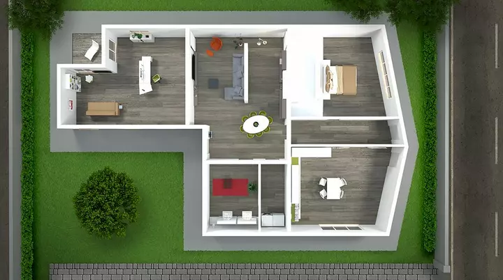 Vima Home Tour Render
