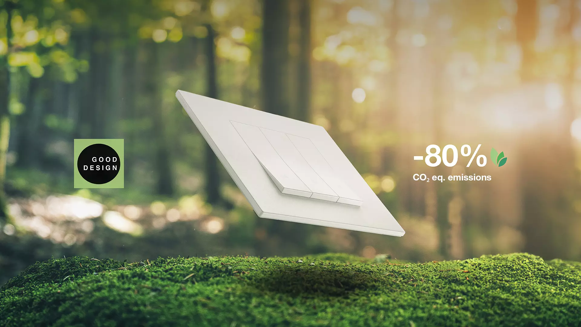 Die Vimar Serie Linea gewinnt den Green Good Design Award 2025