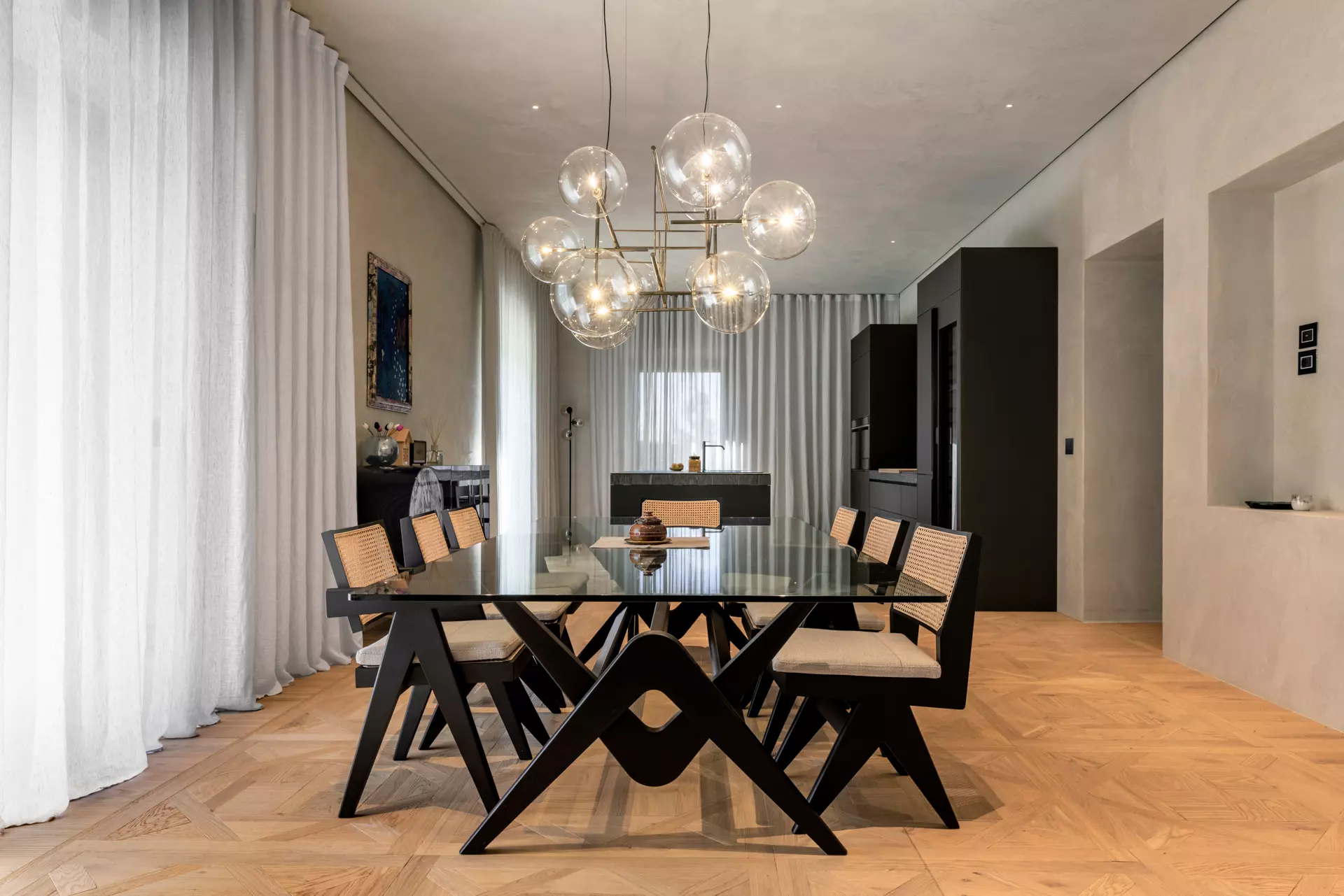 Abitazione privata Arezzo Eikon Evo Tactil sala Vimar
