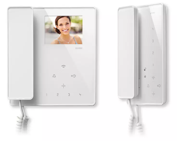 Videocitofono e citofono Tab bianco