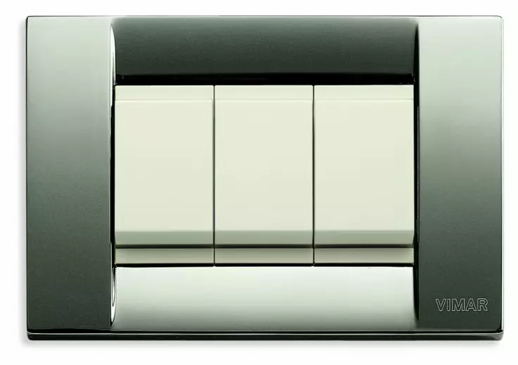 Idea in tecnopolimero tasti bianchi