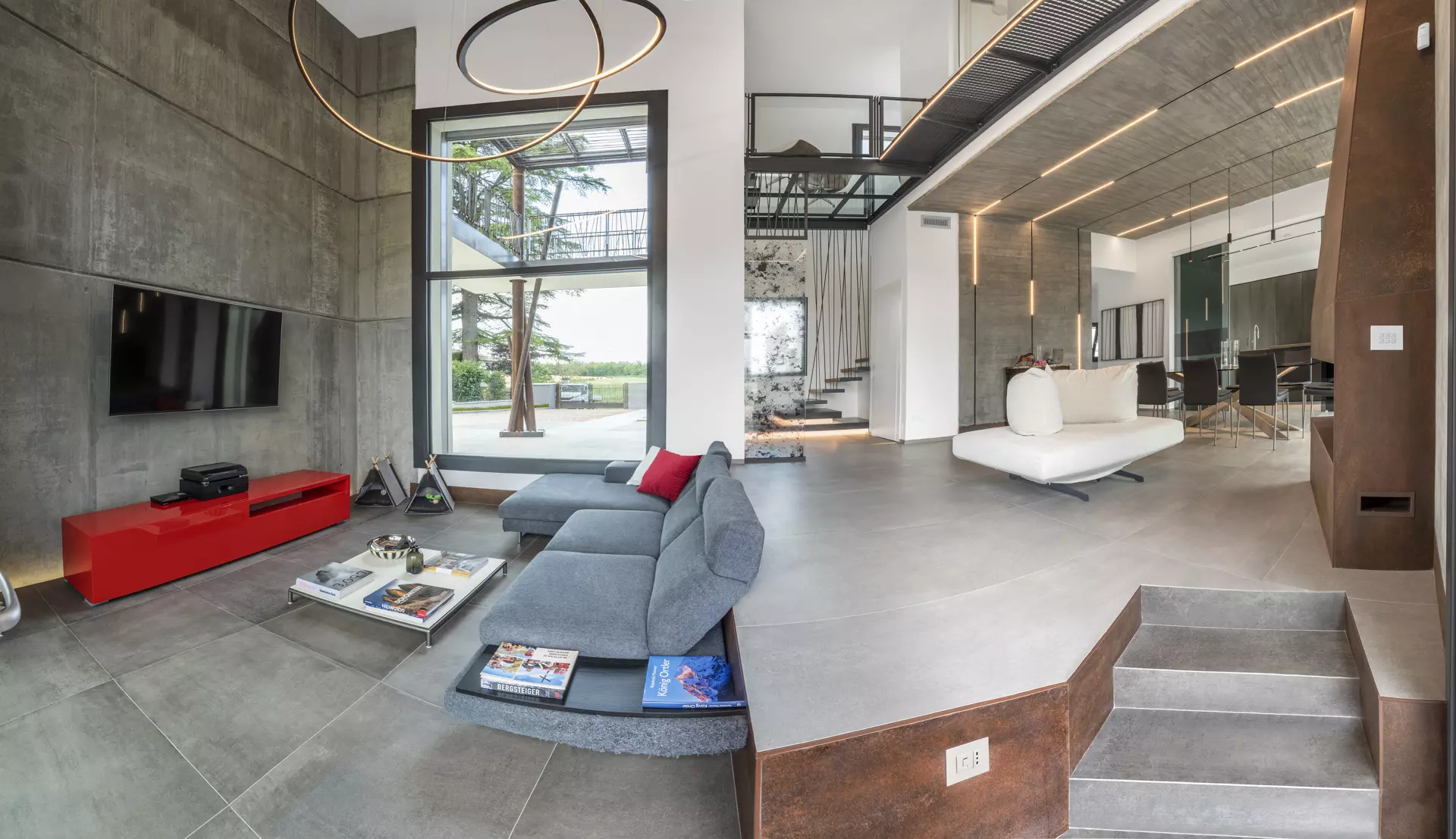 Casa stile industrial chic nelle colline parmensi