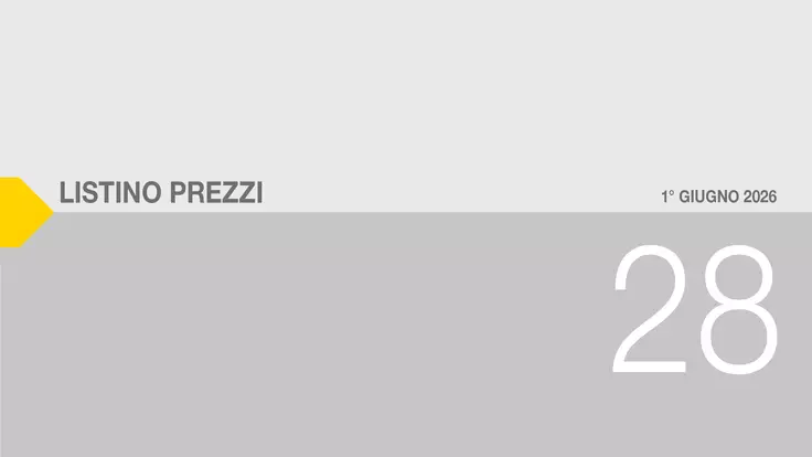 Listino 28.00 del 1° giugno 2026