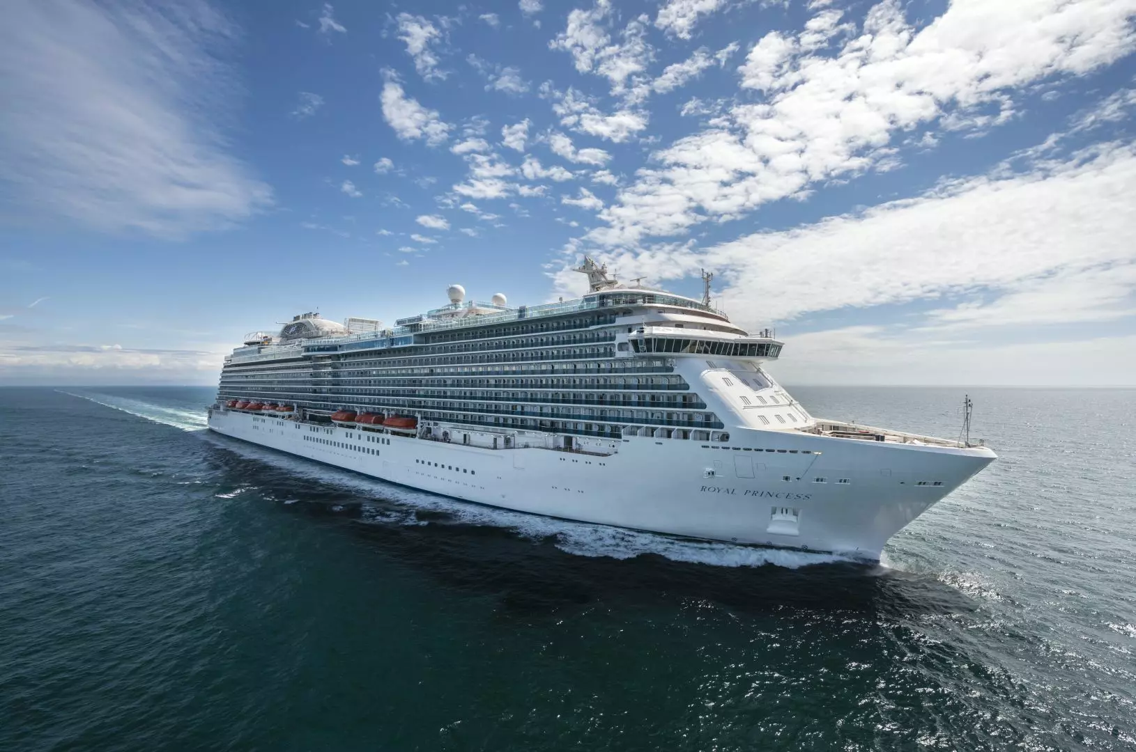 Nave fincantieri royal princess plana panoramica