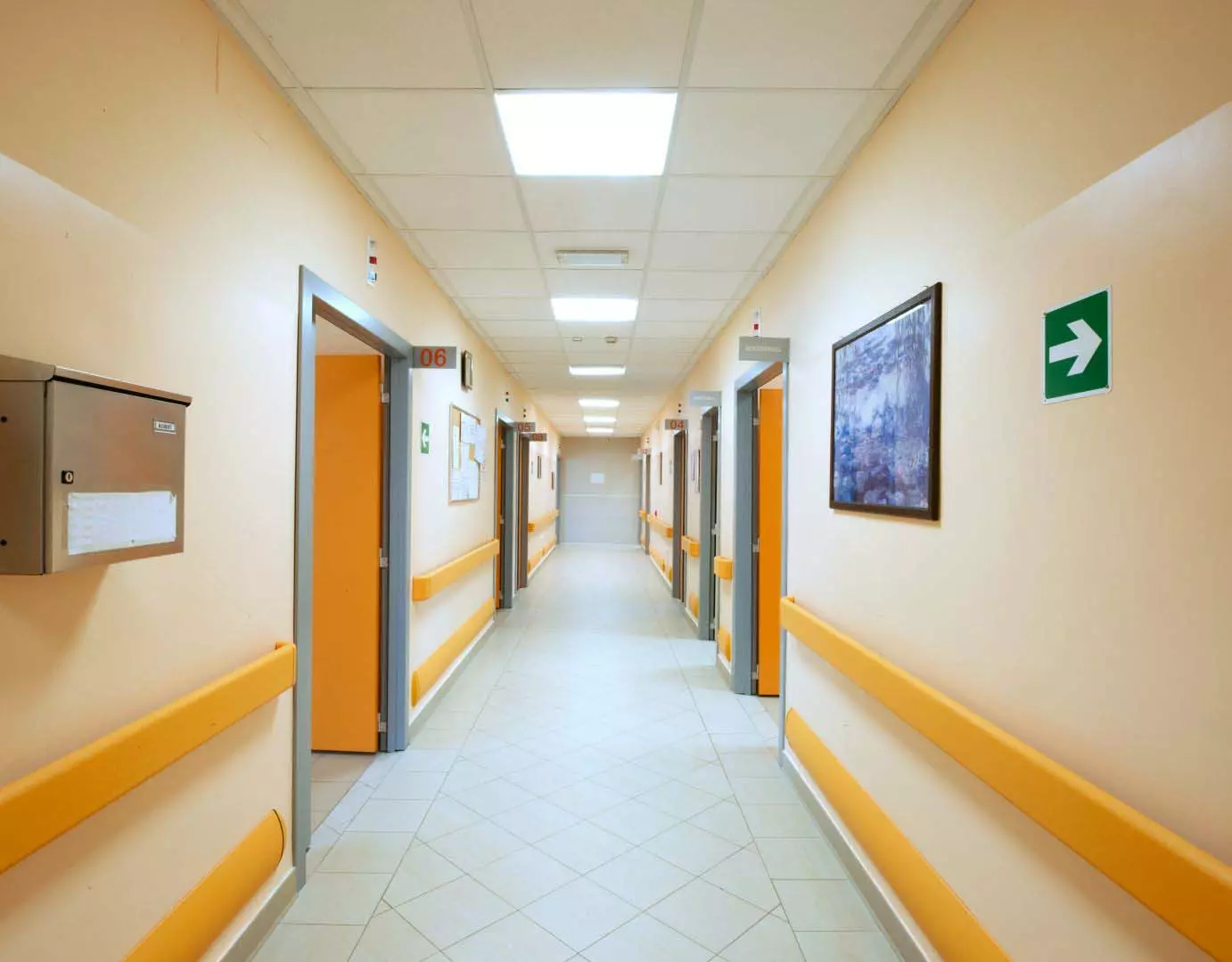 Sanita ospedale fatebenefratelli san maurizio canavese by me corridoio