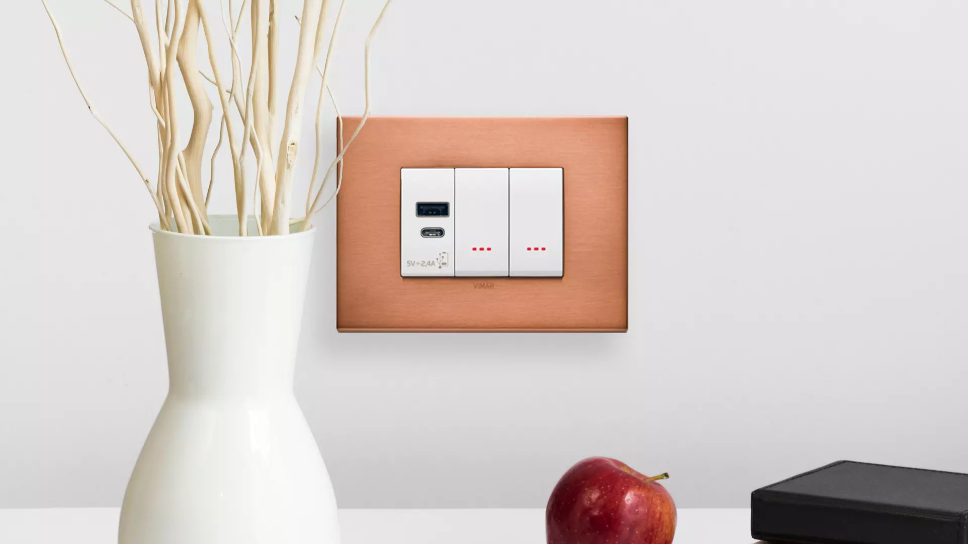 Presa USB A C Vimar Eikon Exé 