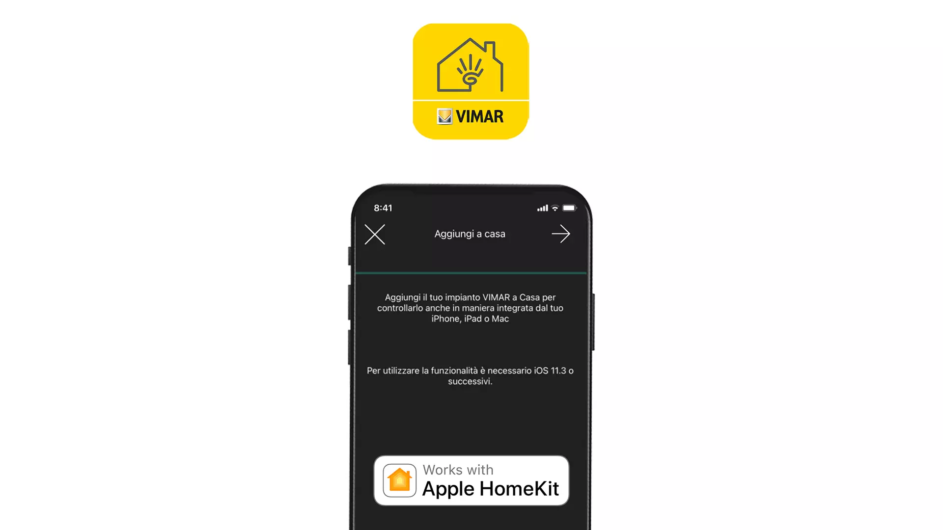 Vimar App Casa Homekit