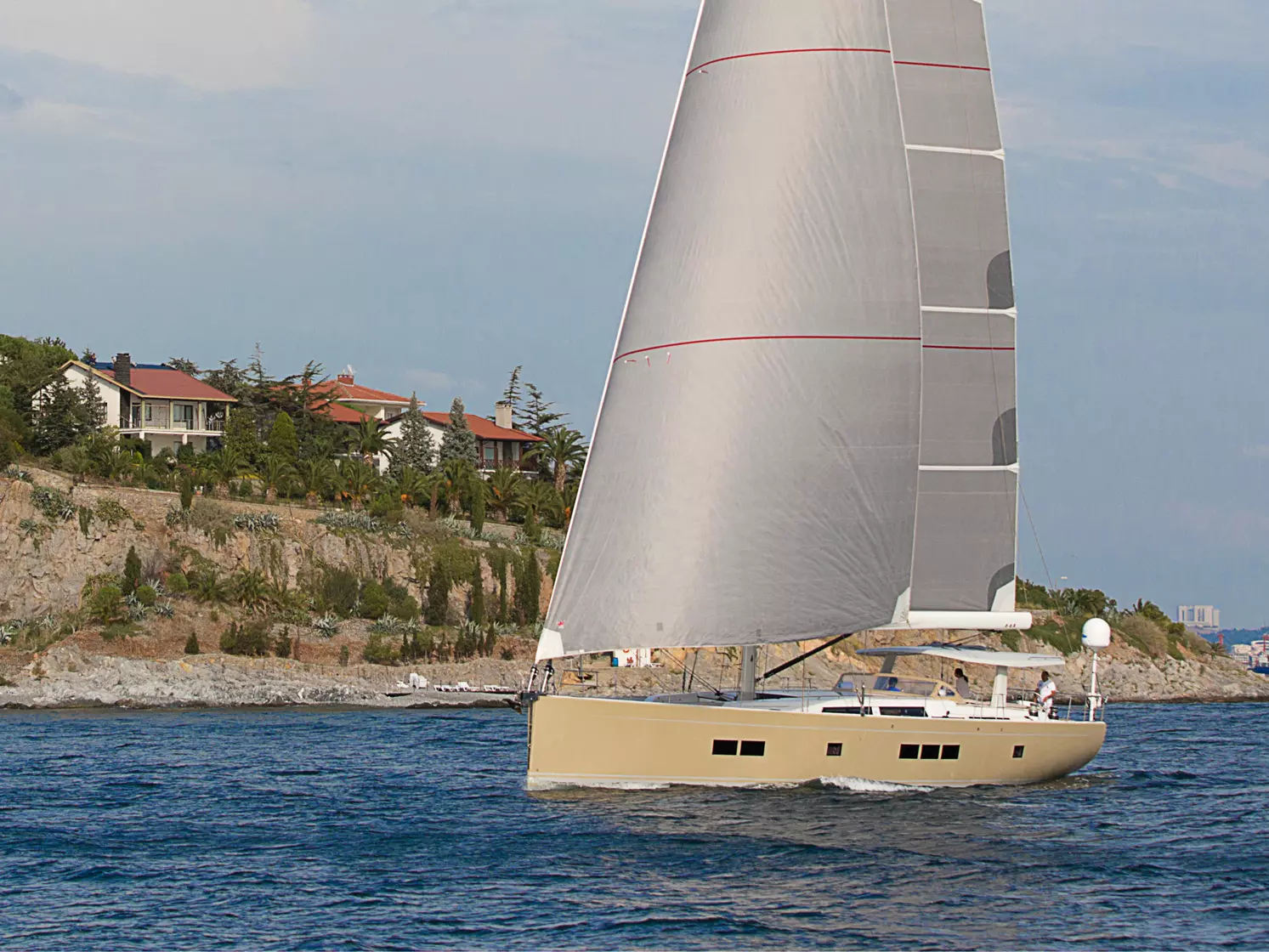 Vimar domotica terziario, yacht serie Idea Hanse Yachts, Hanse 675
