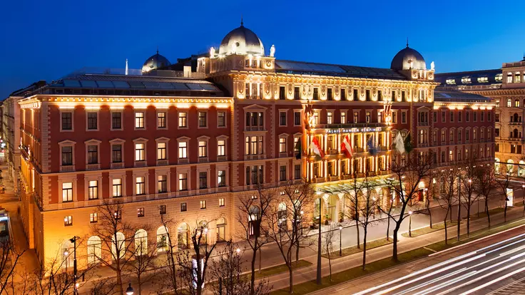 PPalais Hansen Kempinski Vienna Vimar Eikon exterior lang