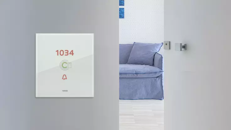 Vimar Eikon Lettore Tactil Verticale Knx