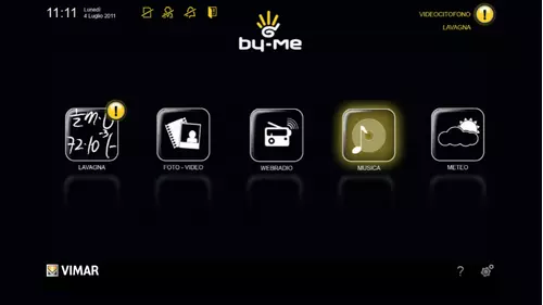 Multimedia screen