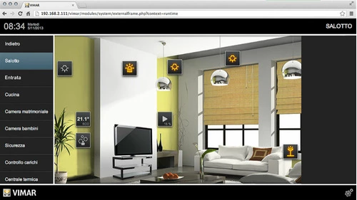 Web server knx