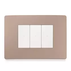 Vimar Abdeckplatte in Terrakotta mit elegantem, modernem Design