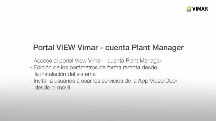 View Vimar Portal