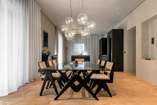 Abitazione privata Arezzo Eikon Evo Tactil sala Vimar