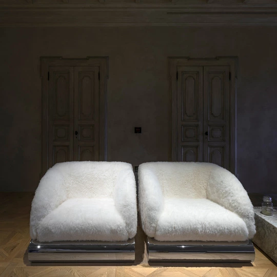 Abitazione privata Arezzo Eikon Evo Tactil poltrone Vimar