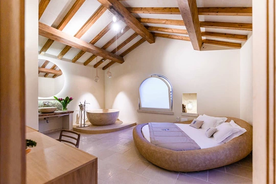 Arredamento rustico moderno per il boutique hotel