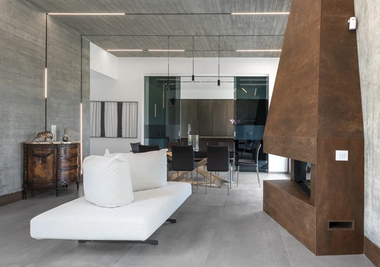 casa stile industriale chic