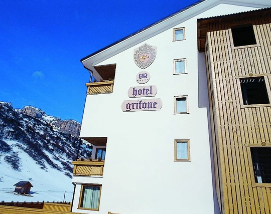 Hotel grifone passo campolongo idea insegna