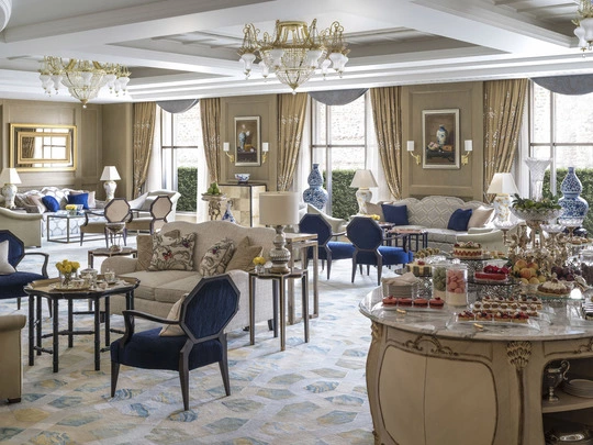Lobby lounge Shangri La Bosphorus Idea Vimar