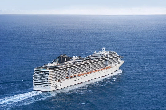 Nave crociera msc preziosa idea panoramica