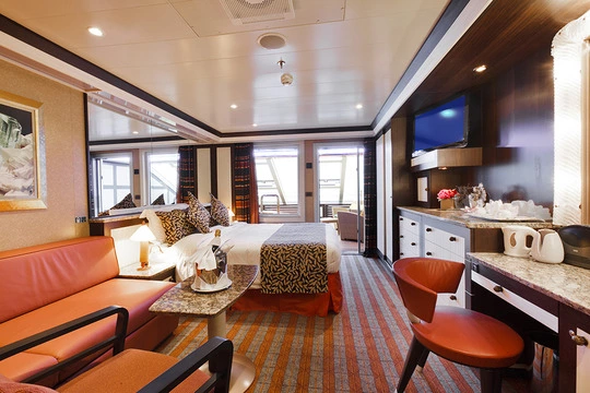 Nave fincantieri costa fascinosa plana camera da letto