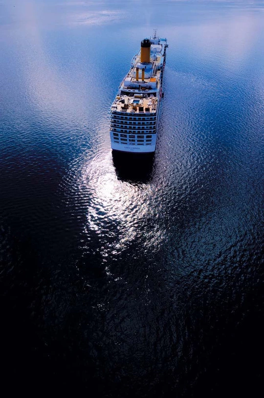 Nave fincantieri costa luminosa idea panoramica