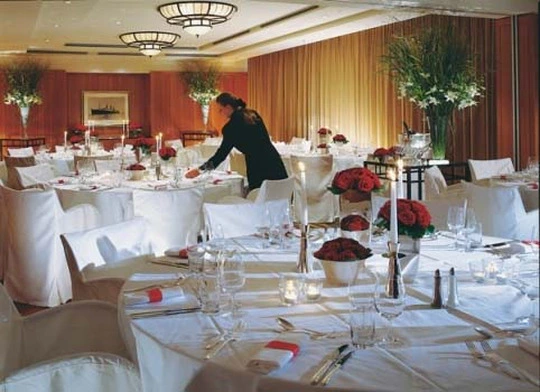 Hotel Park Hyatt Amburgo idea sala pranzo