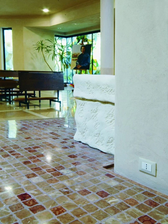 Sanita casa sterni bassano del grappa plana particolare placca muro