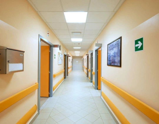 Sanita ospedale fatebenefratelli san maurizio canavese by me corridoio