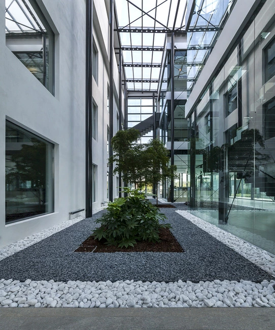 Sede Direzionale Torino Terziario Vimar Eikon Exé Flat giardino